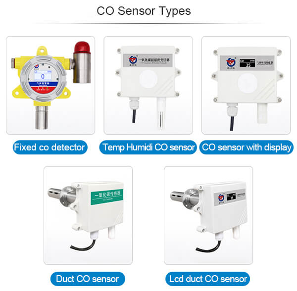 CO sensor types