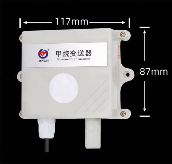 Methane sensor size