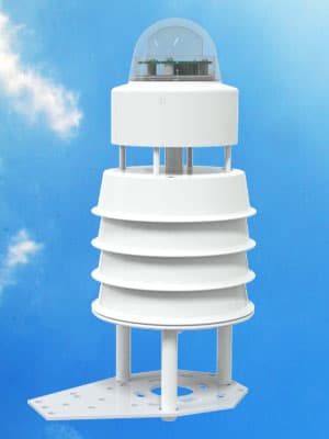 Mini ultrasonic weather station