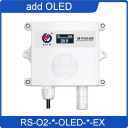 OLED oxygen transmitter