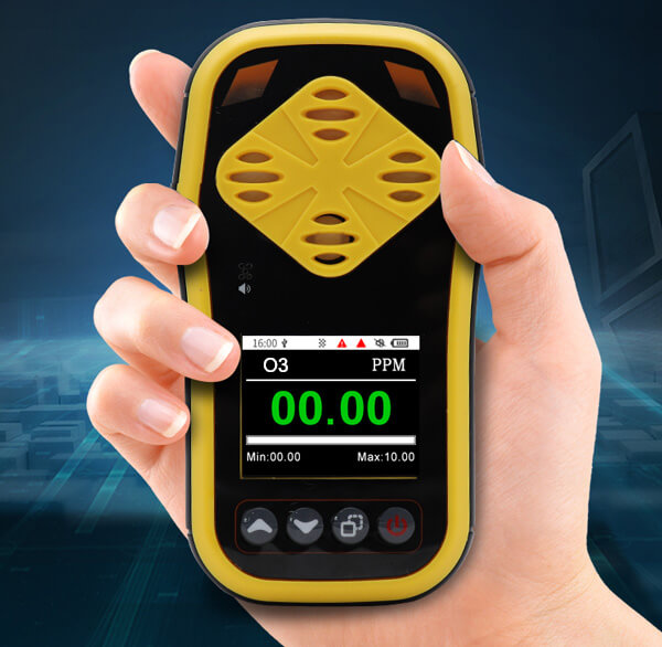 BIlinli Détecteur dozone Ozono Meter Handheld Portable Ozone Gas Tester Détecteurs de Concentration dozone avec détection Rapide Plusieurs alarmes 