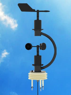 Portable weather station