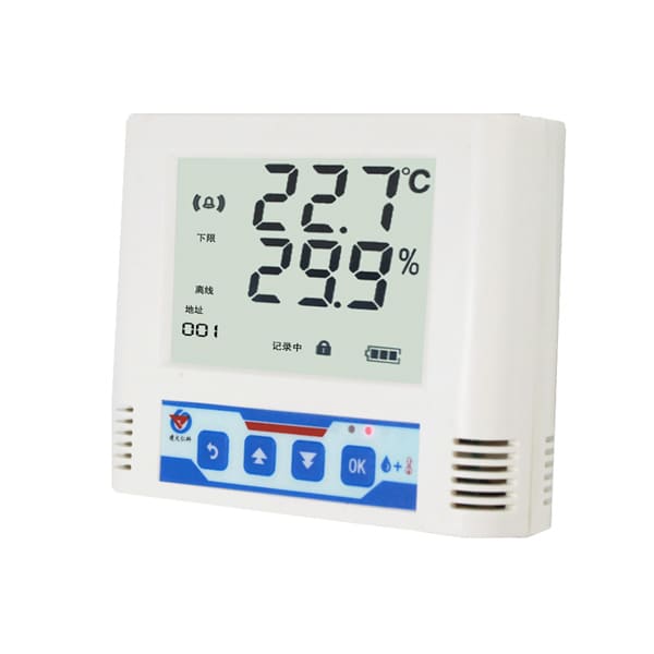 RS485 humidity temperature transmitter refrigerator real time