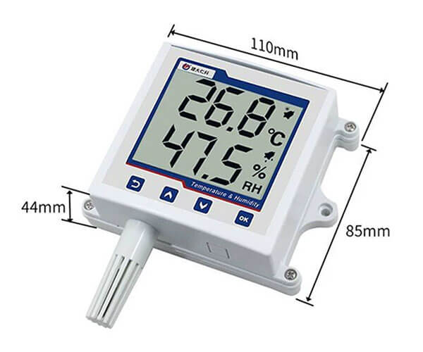 Renke temperature and humidity sensor size