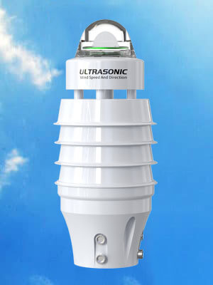 Small ultrasonic weather station
