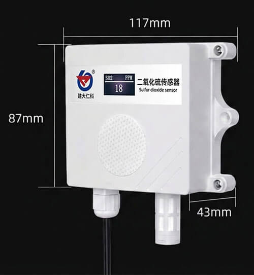 Sulfur dioxide transmitter