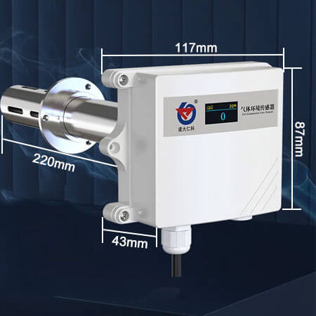 duct mounted ozone sensor