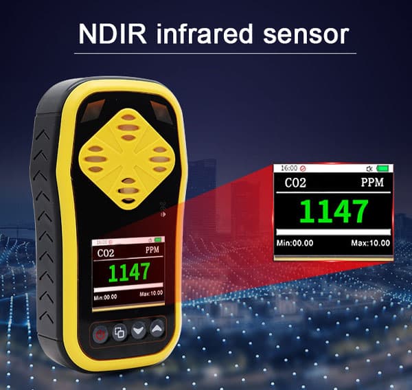 handheld co2 detector