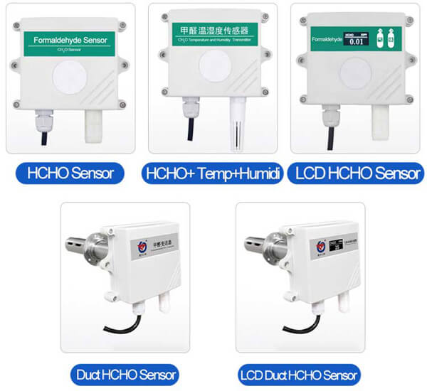 hcho sensor types