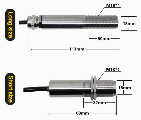 infrared temperature sensor types