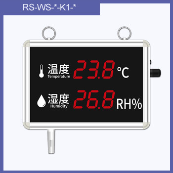 temperature and humidity display