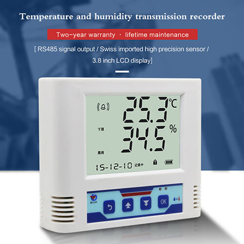 Digital humidity and temperature monitor