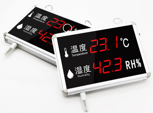 temperature display