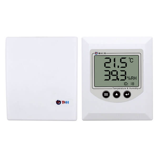 Indoor 86 size temperature humidity sensor with smart alarm