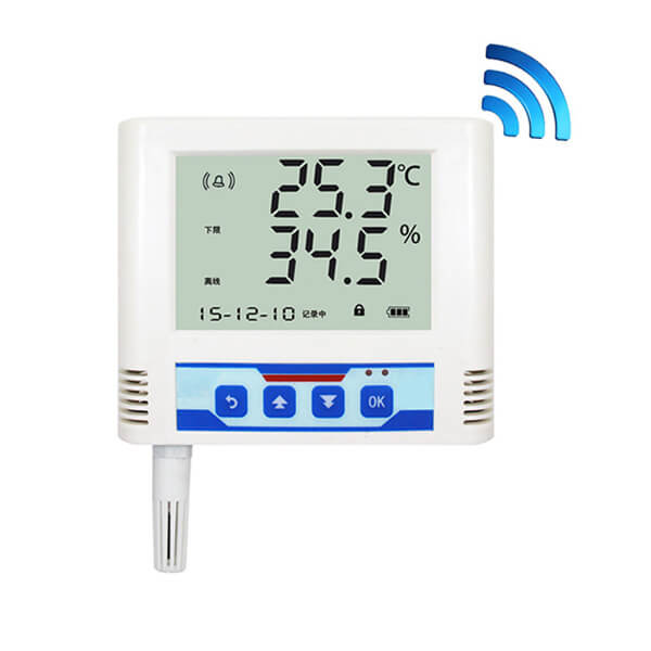 wifi temperature and humidity data logger