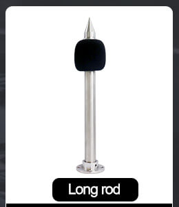 Long rod noise sensor