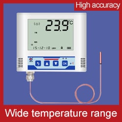 wide range temperature data logger