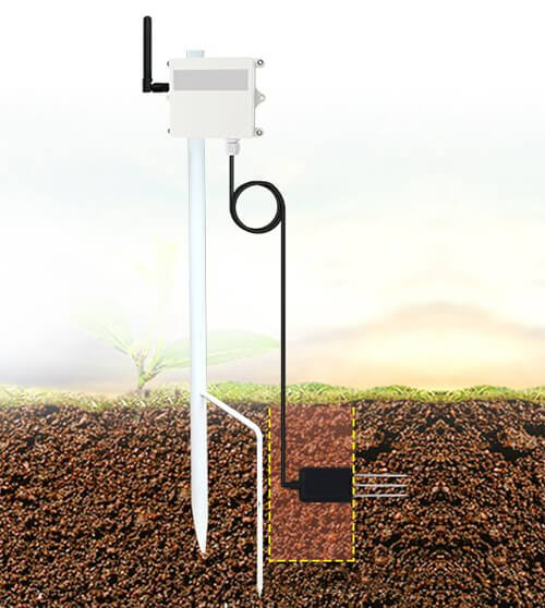 lora soil sensor install