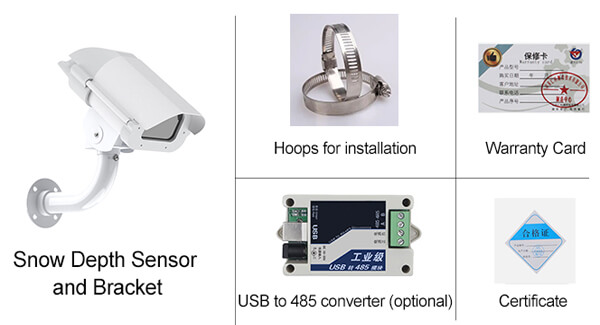 snow depth sensor list