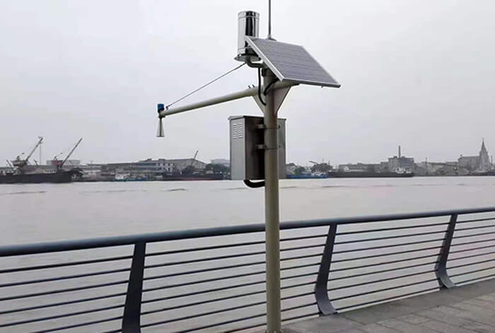 port weather station