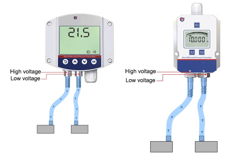 Differential pressure sensor