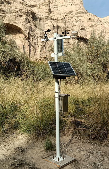 mountain automatic weather station image