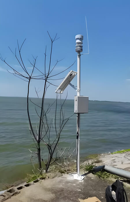 outdoor automatic weather station image