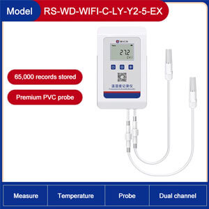 WIFI temperature and humidity data logger 10