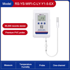 WIFI temperature and humidity data logger 4