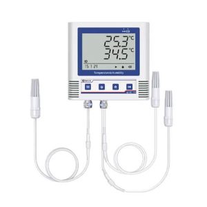 Multi channel temperature and humidity data logger