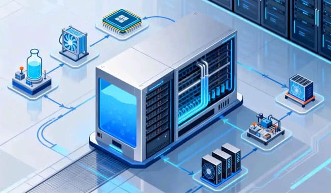 Data Center Liquid Cooling System