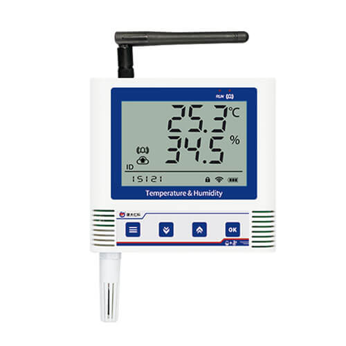 LoRa temperature humidity data logger