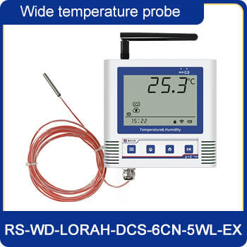 RS-WD-LORAH-DCS-6CN-5WL-EX LoRa temperature data logger
