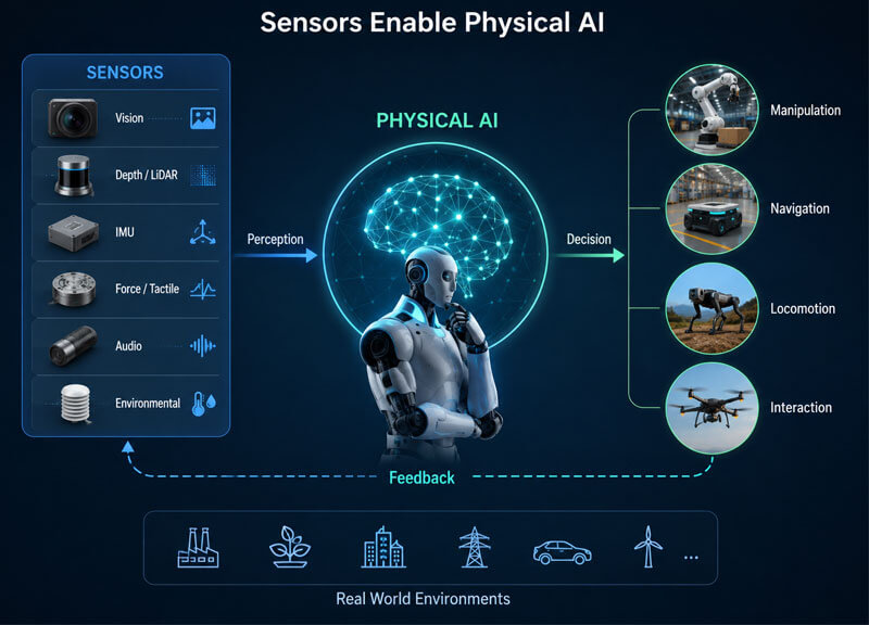 Sensors Enable Physical AI