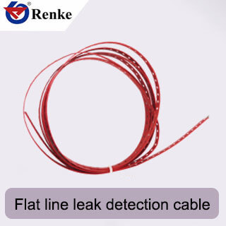 Flat line leak detection cable