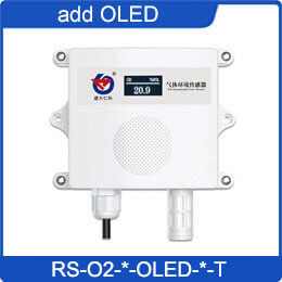 OLED oxygen transmitter