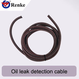 Oil leak detection cable