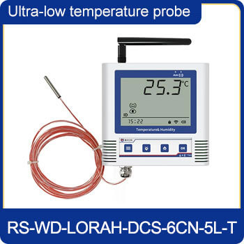 LoRa temperature data logger