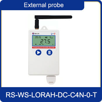 LoRa temperature and humidity data logger