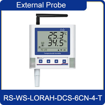 LoRa temperature and humidity data logger