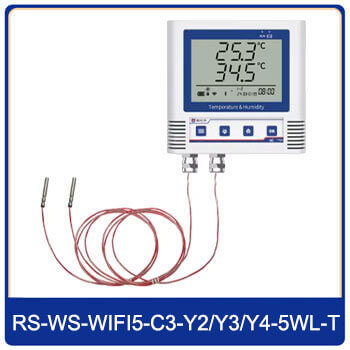 Ultra wide temperature and humidity data logger
