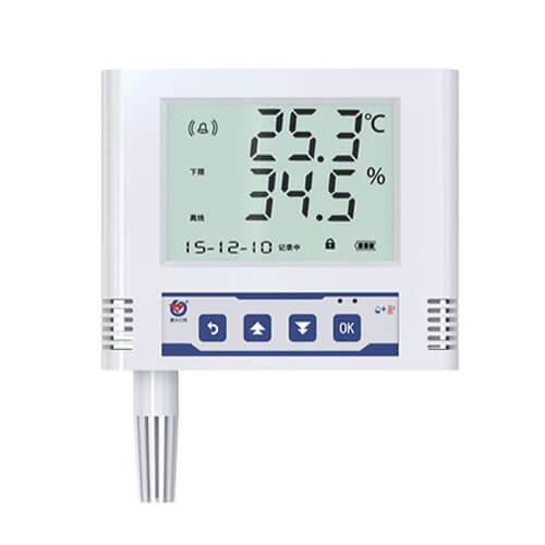 Ethernet temperature humidity data logger