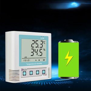 temperature and humidity data logger
